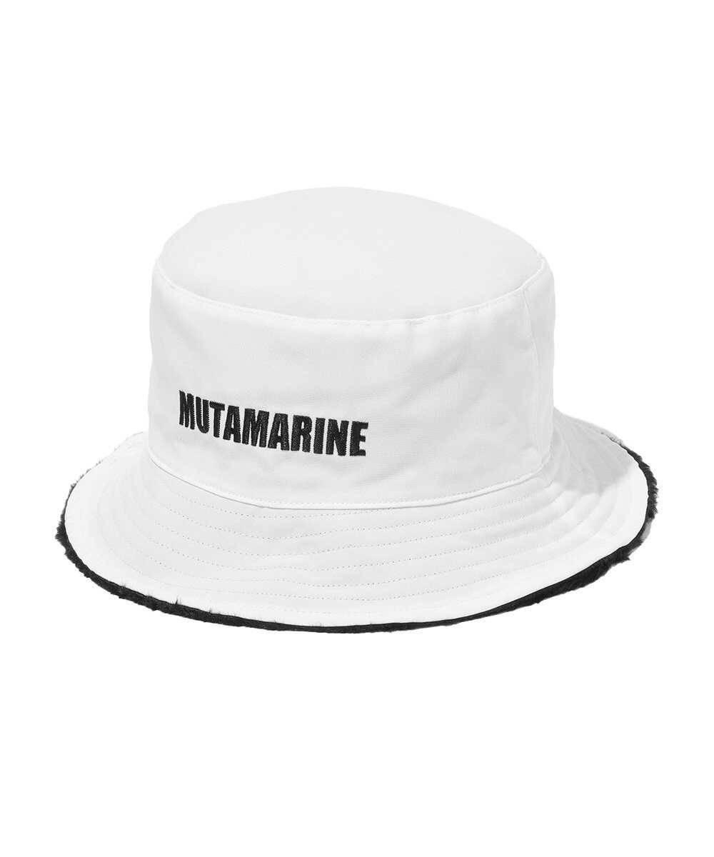 エコファーライニング バケットハット ホワイト