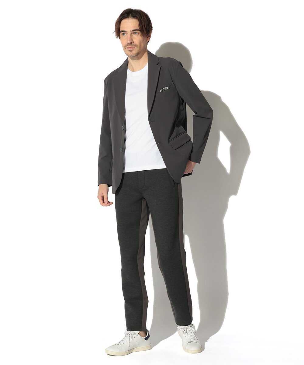 ボンディング×ストレッチナイロンパンツ