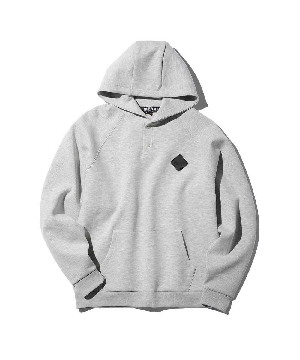 【ブラックレーベル】“ソロナ”ダンボールニット プルオーバーパーカ