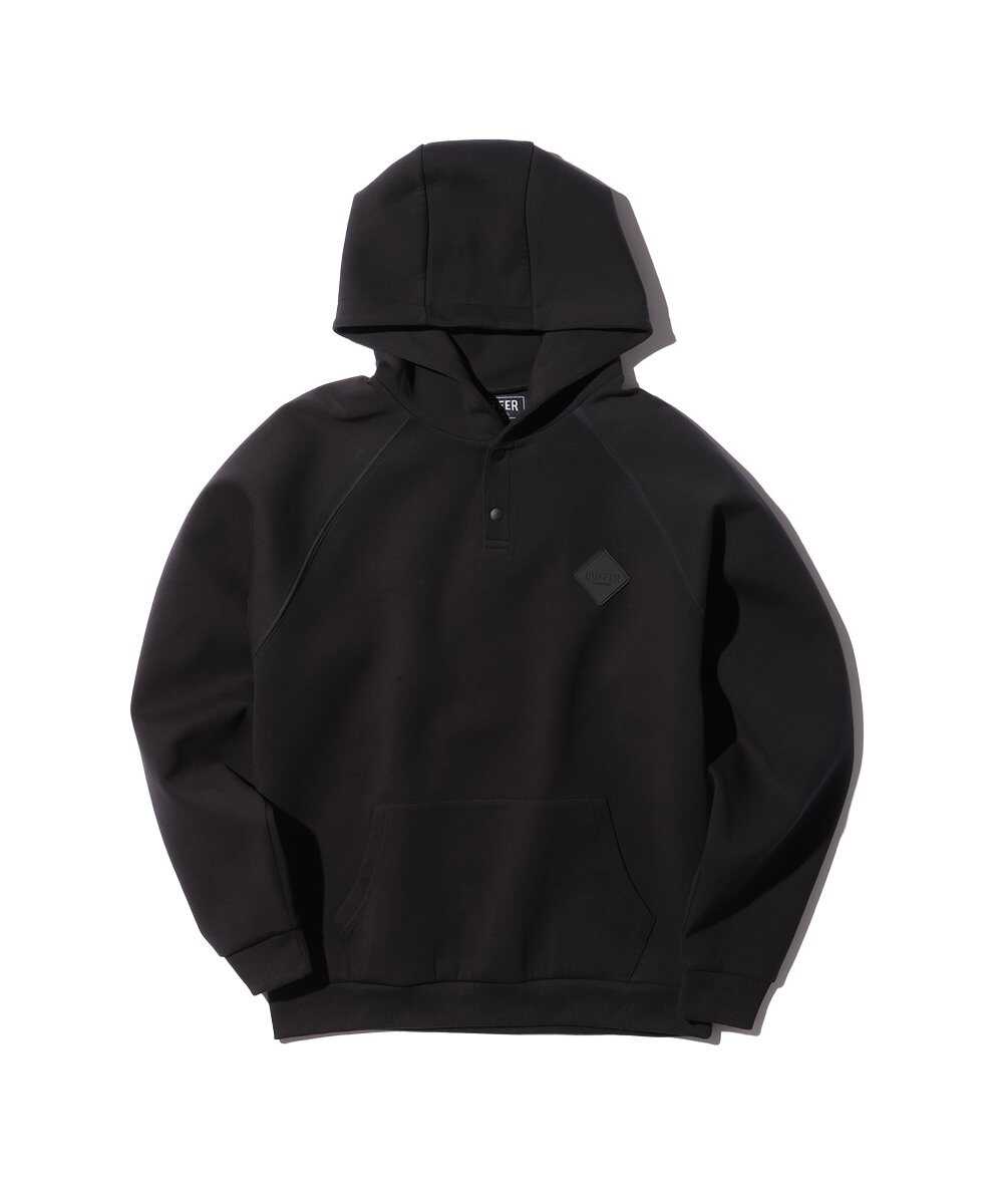 【ブラックレーベル】“ソロナ”ダンボールニット プルオーバーパーカ