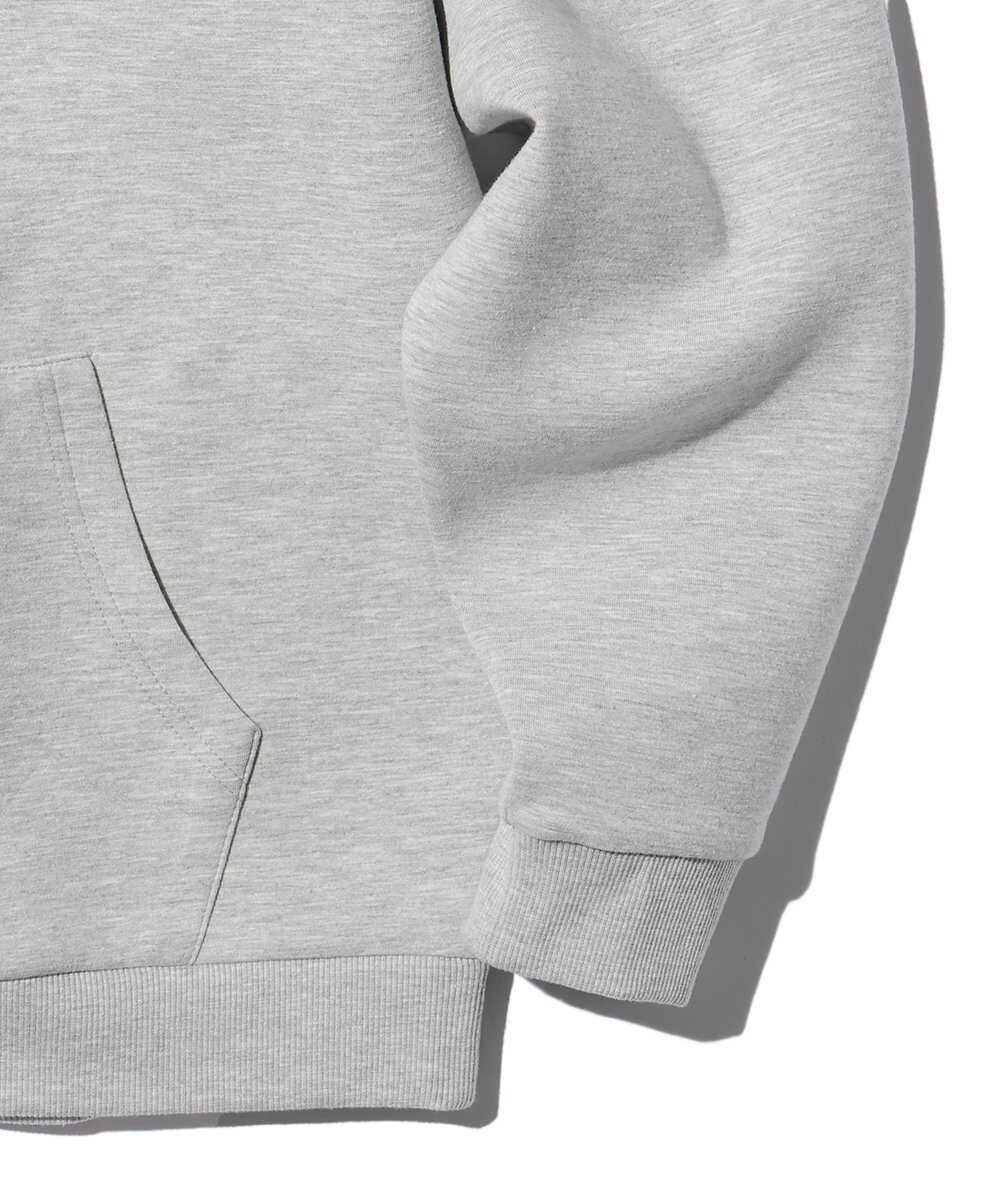 【ブラックレーベル】“ソロナ”ダンボールニット プルオーバーパーカ