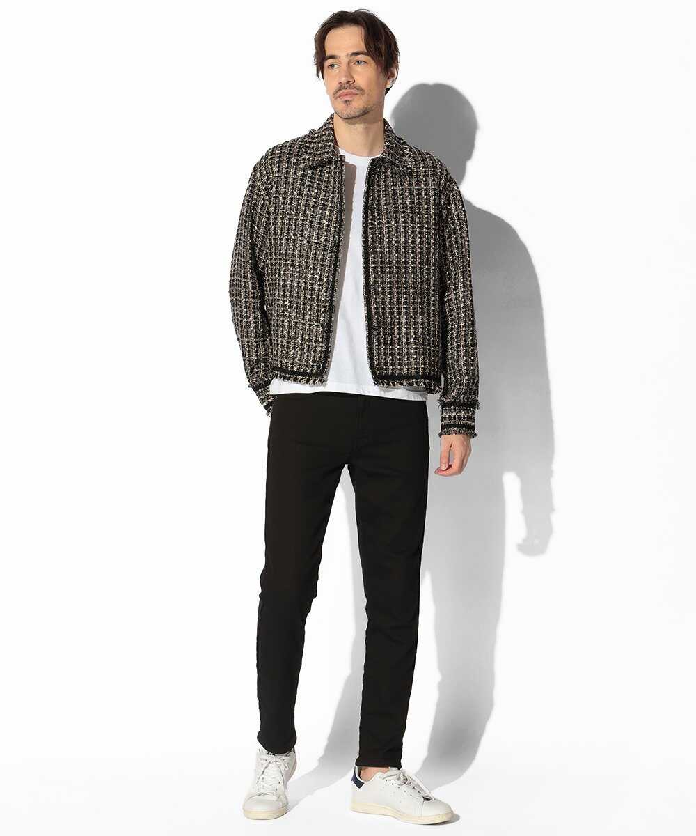 バンビーナ ツイードブルゾン