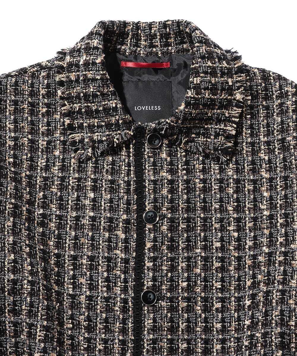 バンビーナ ツイードブルゾン