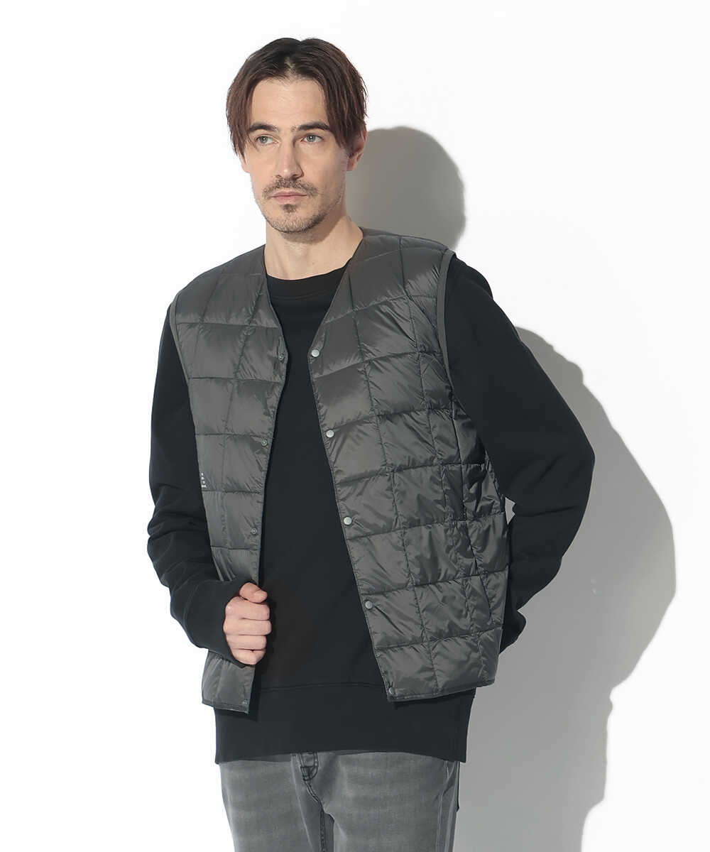 TAION×DUFFER Vネックダウンベスト