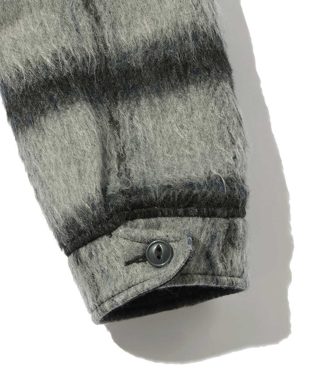 オンブレチェック フランネルシャツ