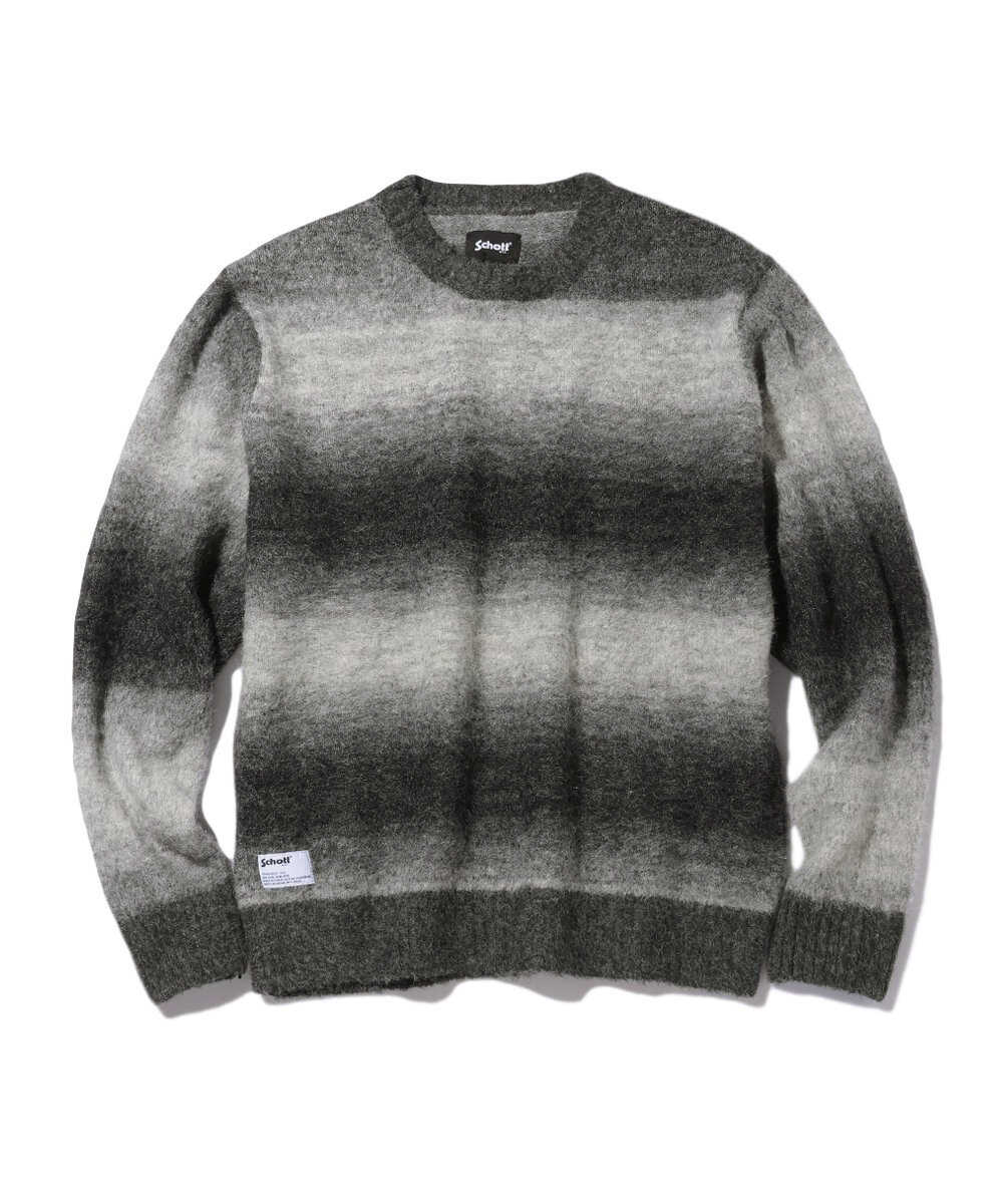 グラデーションニット