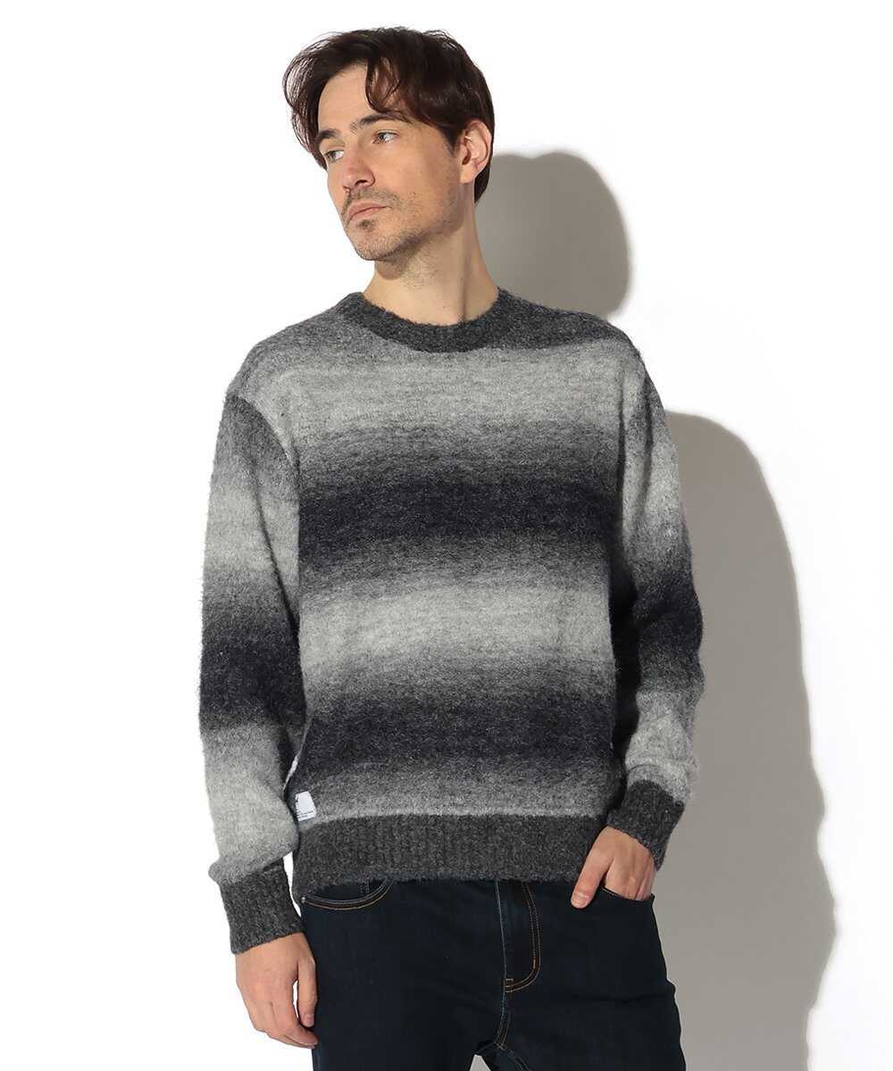 グラデーションニット