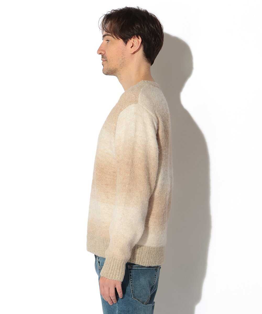 グラデーションニット