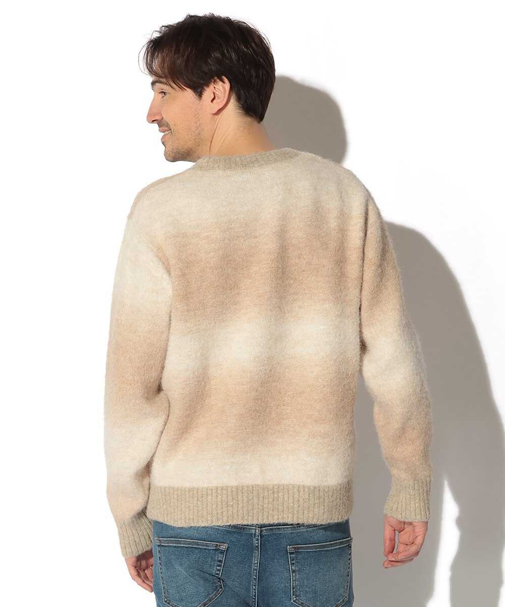 グラデーションニット