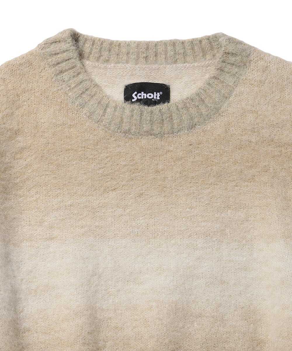 グラデーションニット