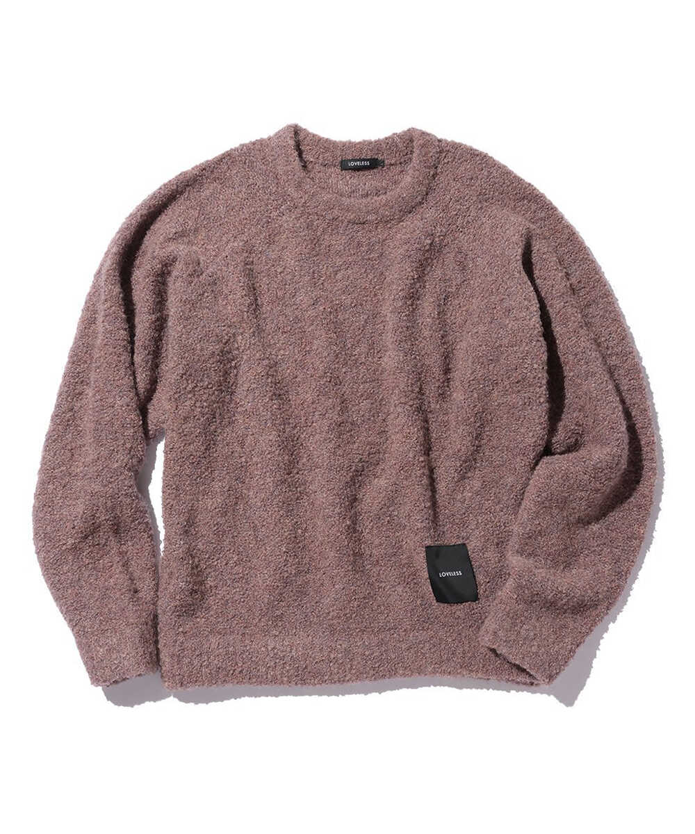 ブークレカラーニット プルオーバー