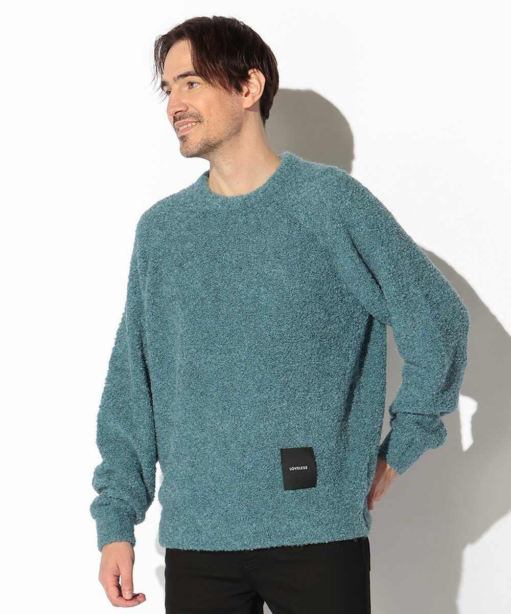 ブークレカラーニット プルオーバー