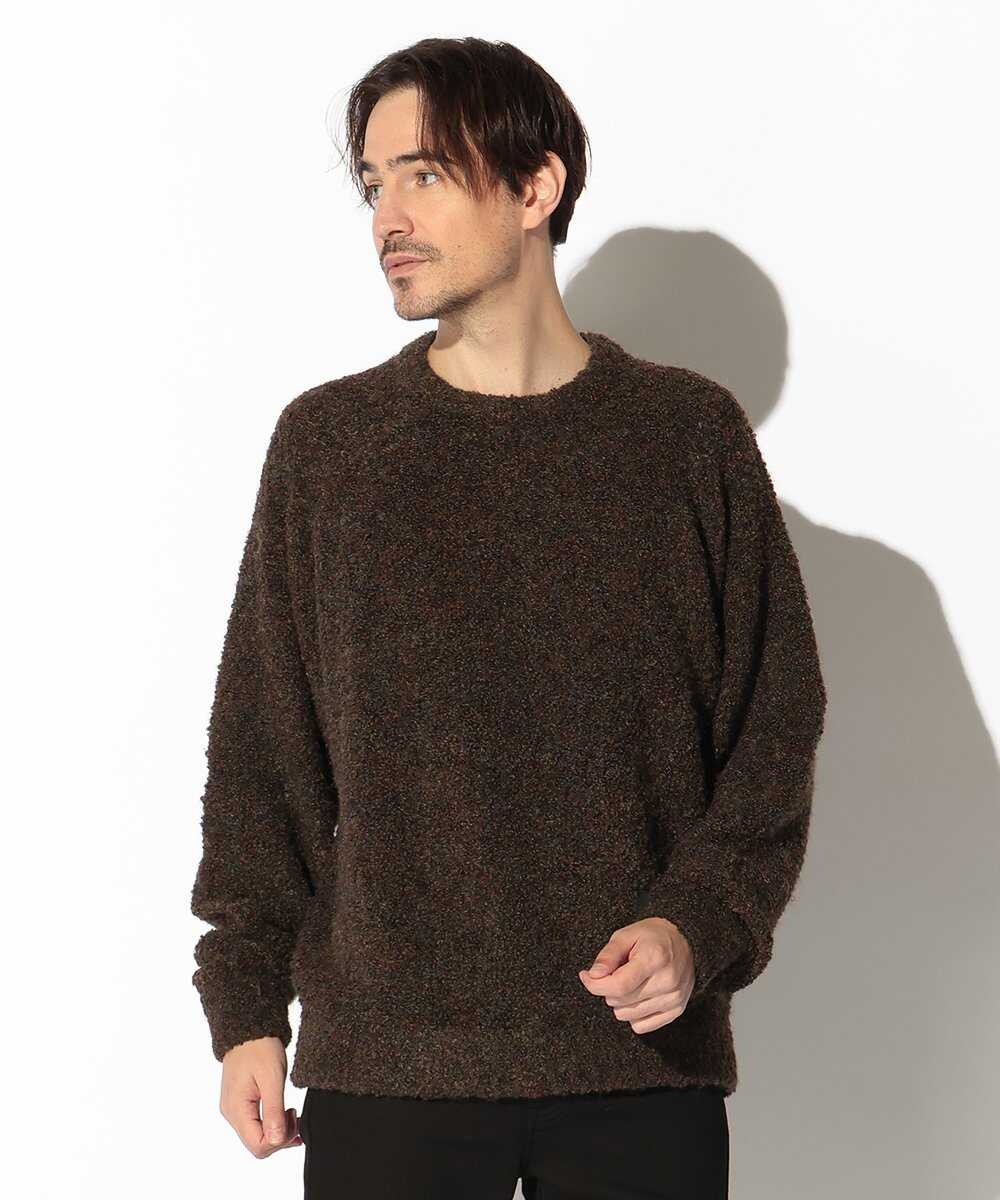 ブークレカラーニット プルオーバー