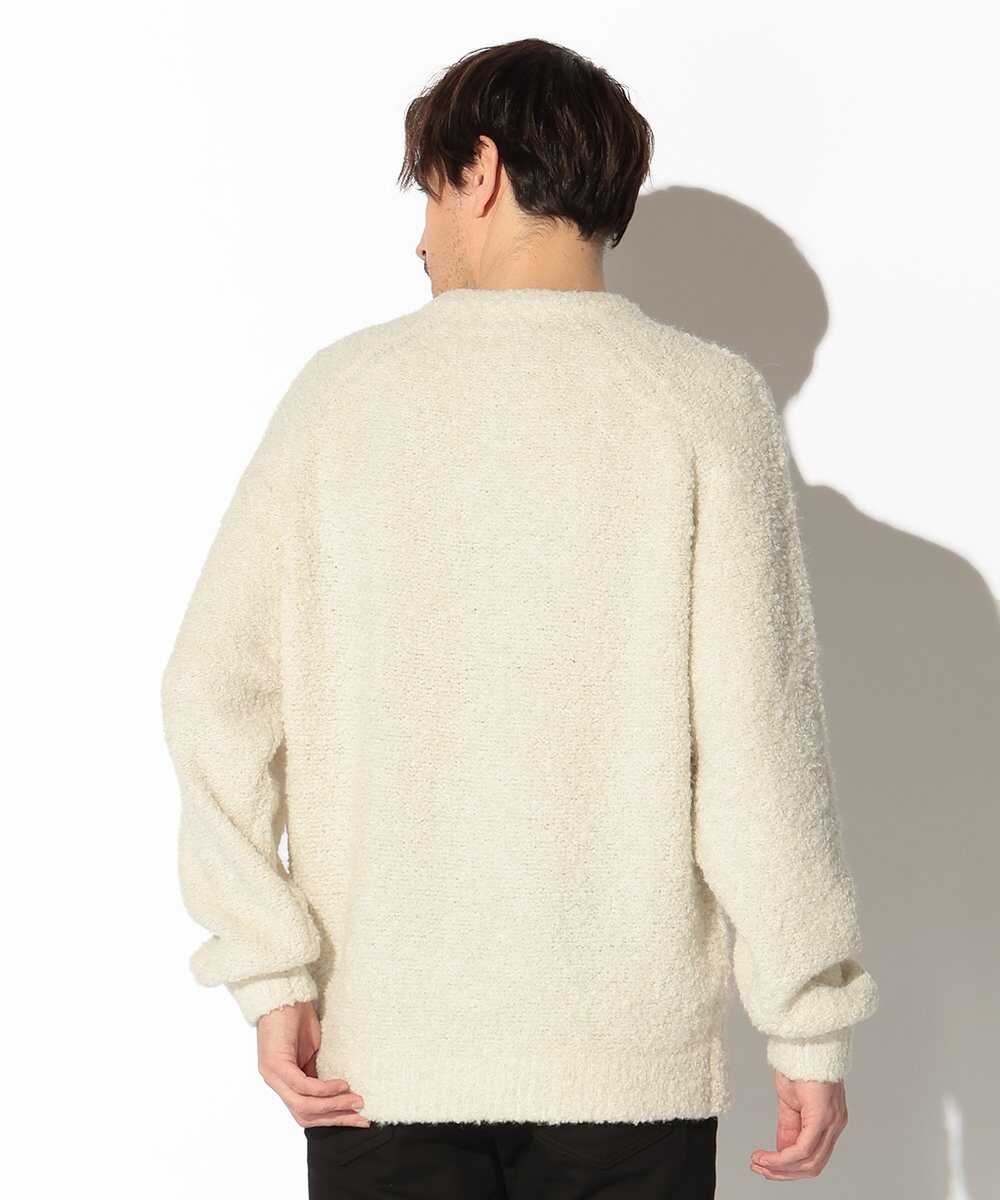 ブークレカラーニット プルオーバー