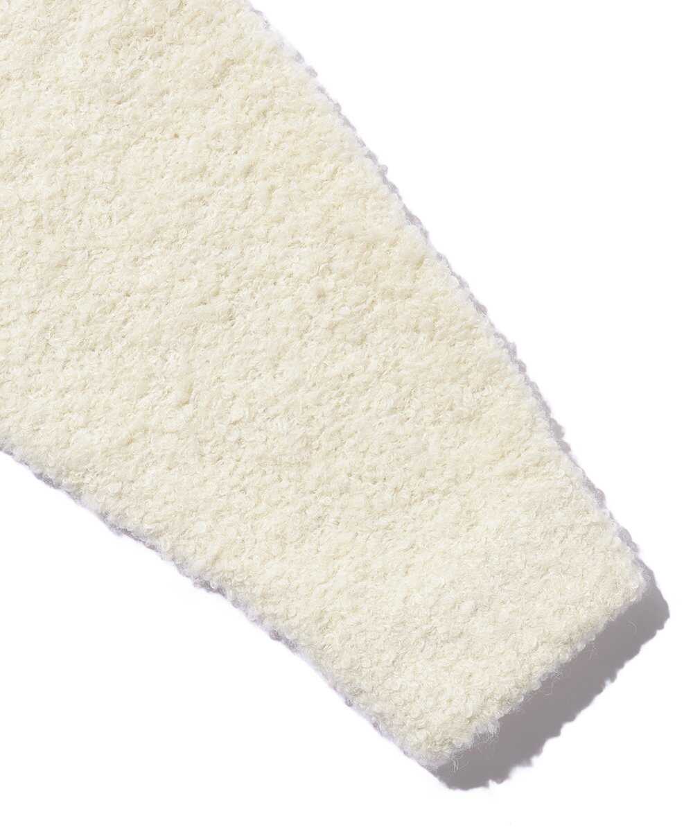 ブークレカラーニット プルオーバー