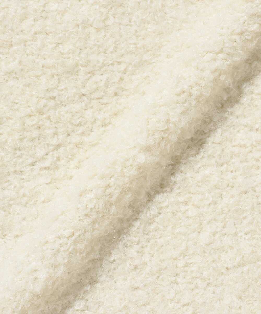 ブークレカラーニット プルオーバー