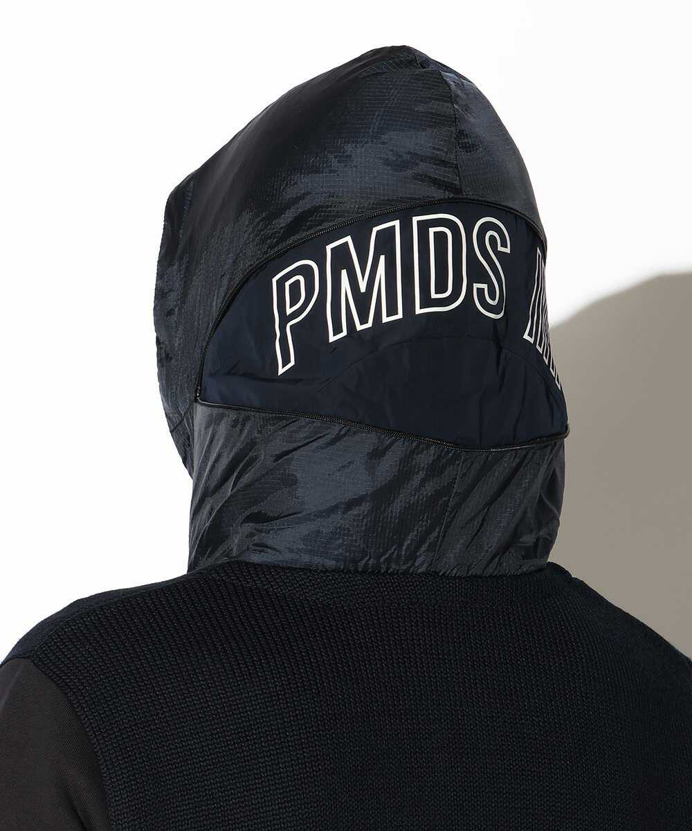 ニットジップアップパーカ