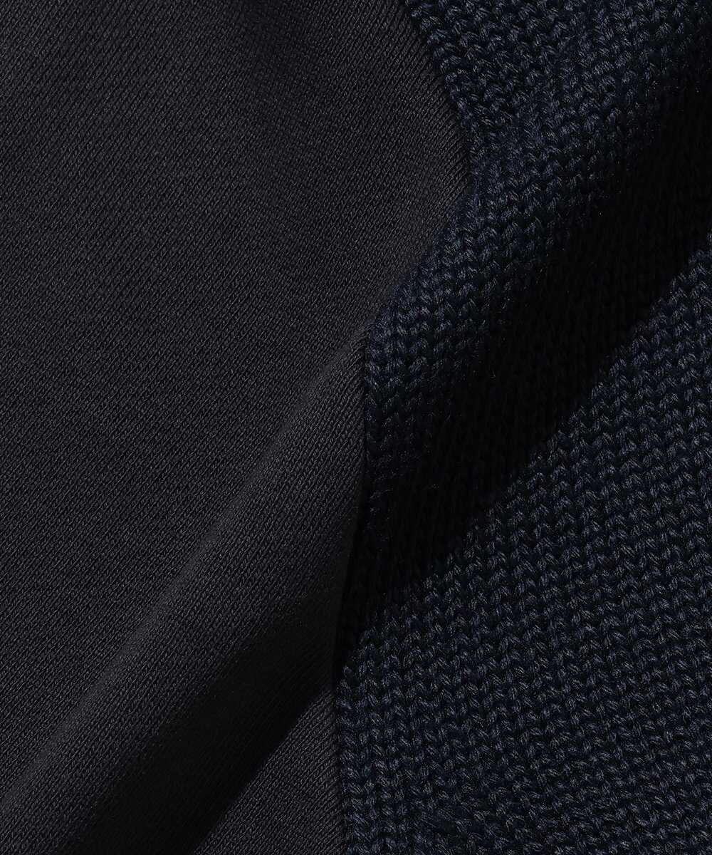 ニットジップアップパーカ