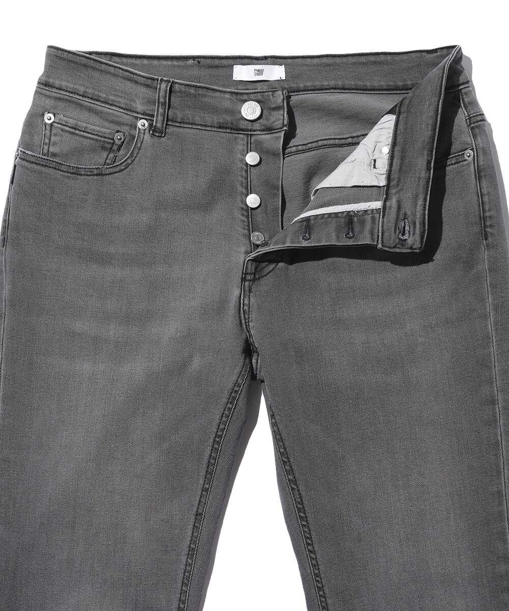 ストレッチブラックデニムパンツ