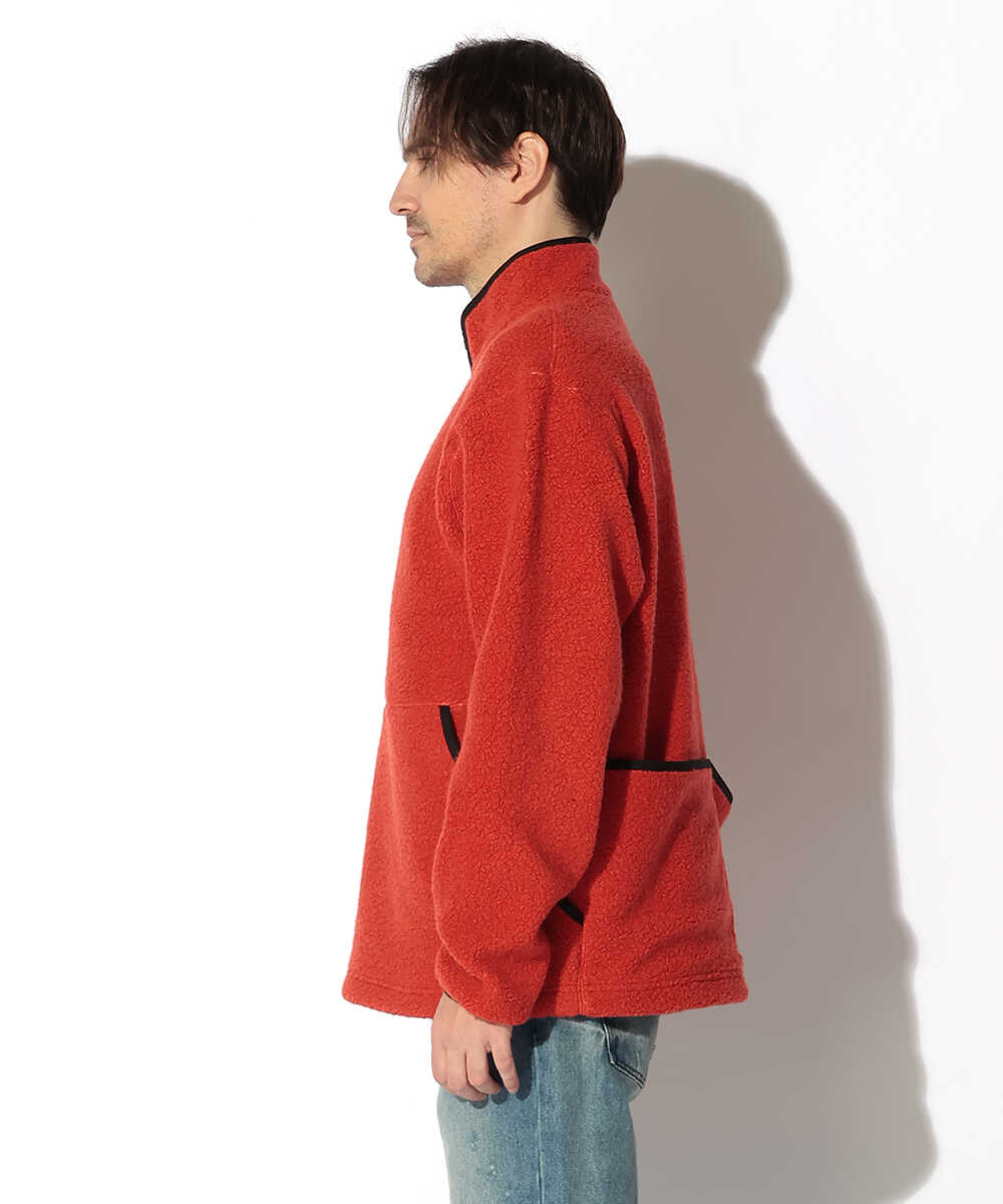 リサイクルウール素材 ボアプルオーバー