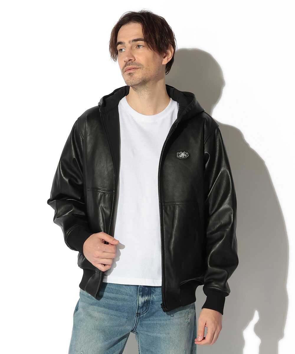 EVIL GLAMOUR リバーシブルレザーパーカ