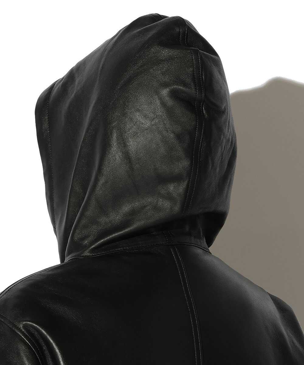 EVIL GLAMOUR リバーシブルレザーパーカ