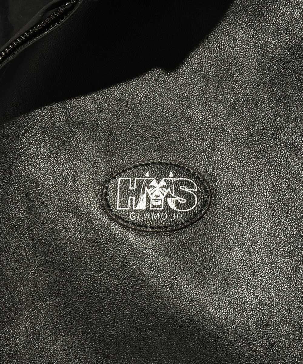 EVIL GLAMOUR リバーシブルレザーパーカ