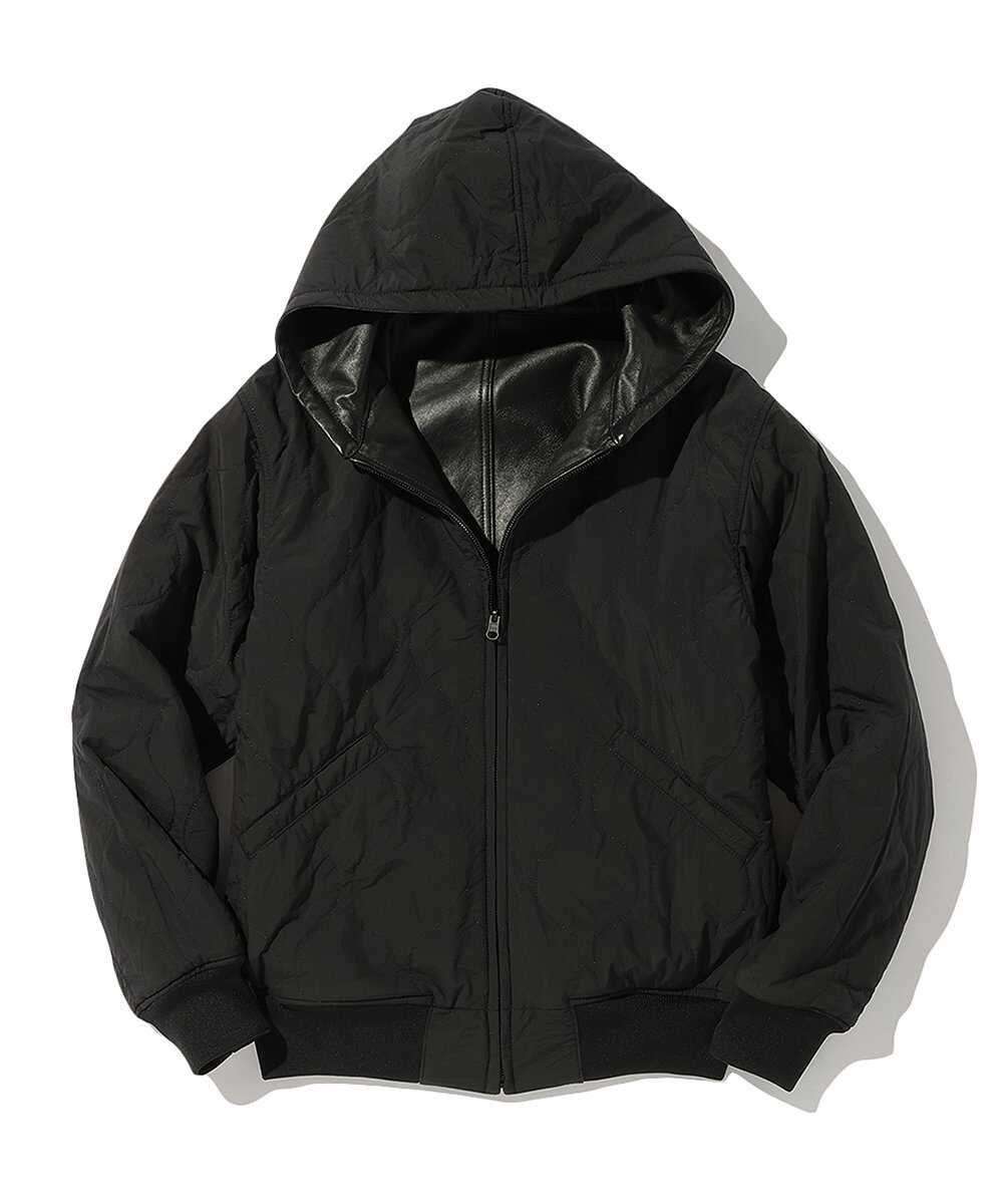 EVIL GLAMOUR リバーシブルレザーパーカ