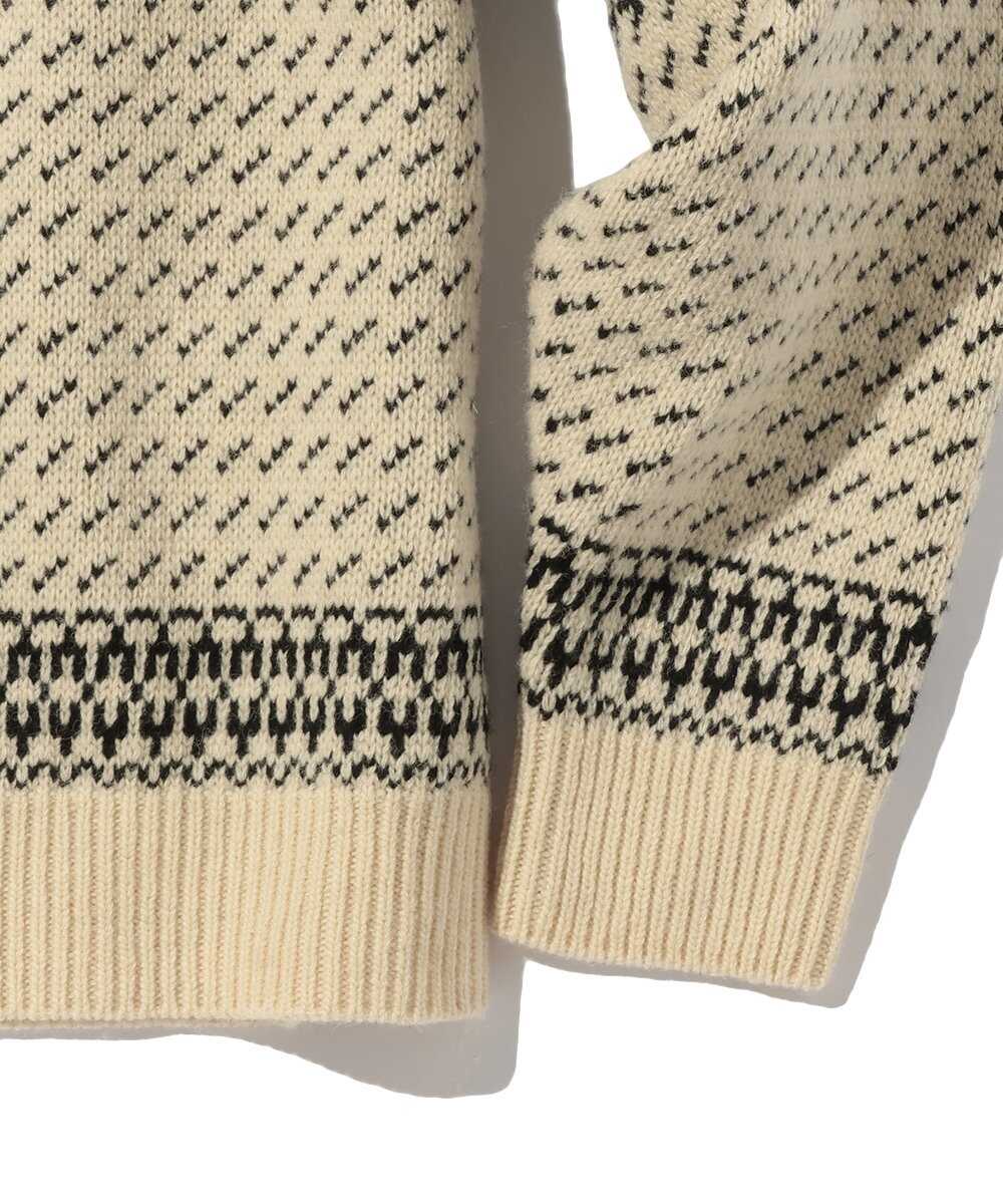 HYSTERIC LOGO ジャカード セーター