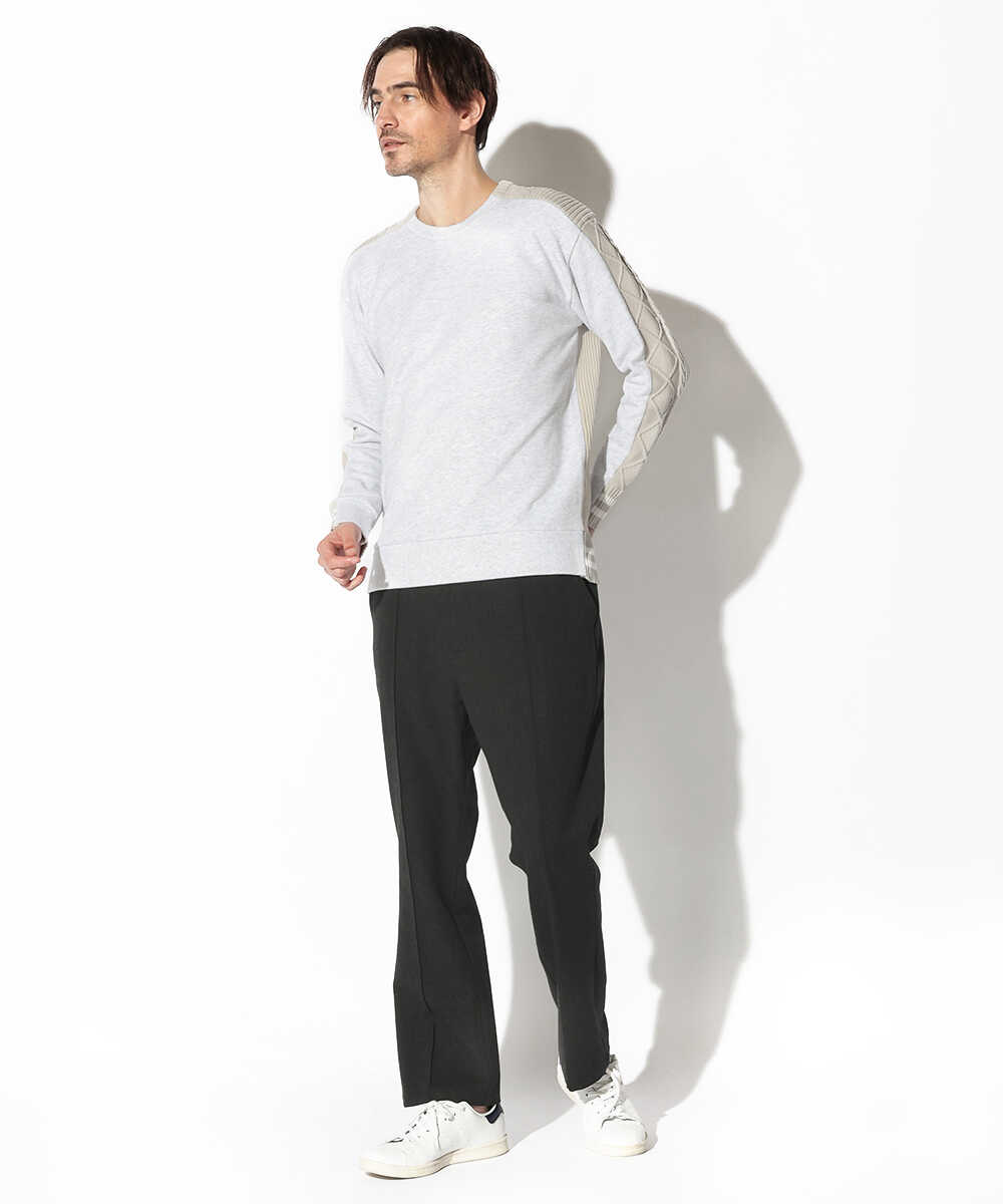 ヒートエフェクト 2WAYストレッチセンター クリースパンツ