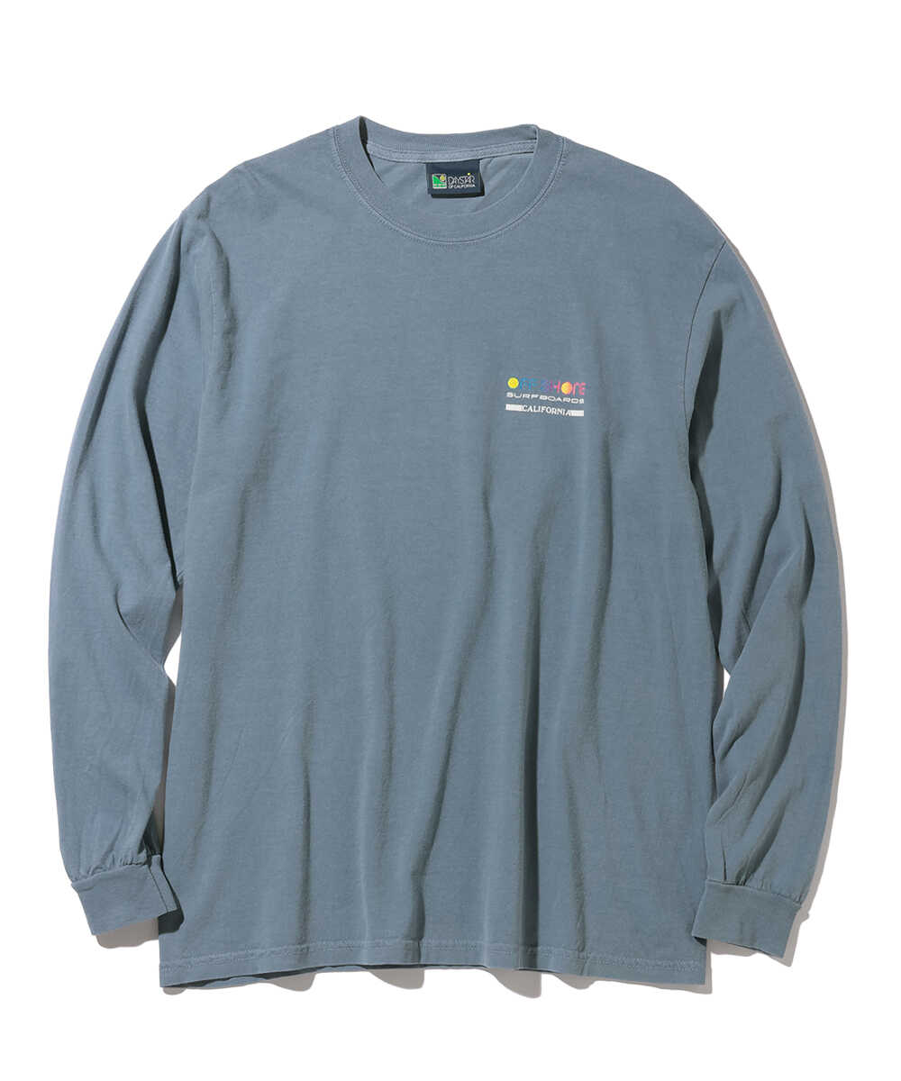 バックロゴプリントロンT