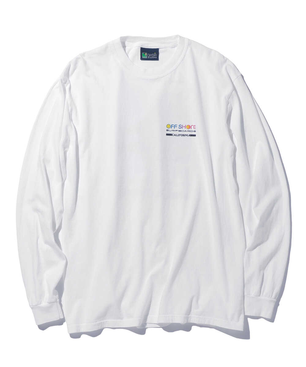 バックロゴプリントロンT