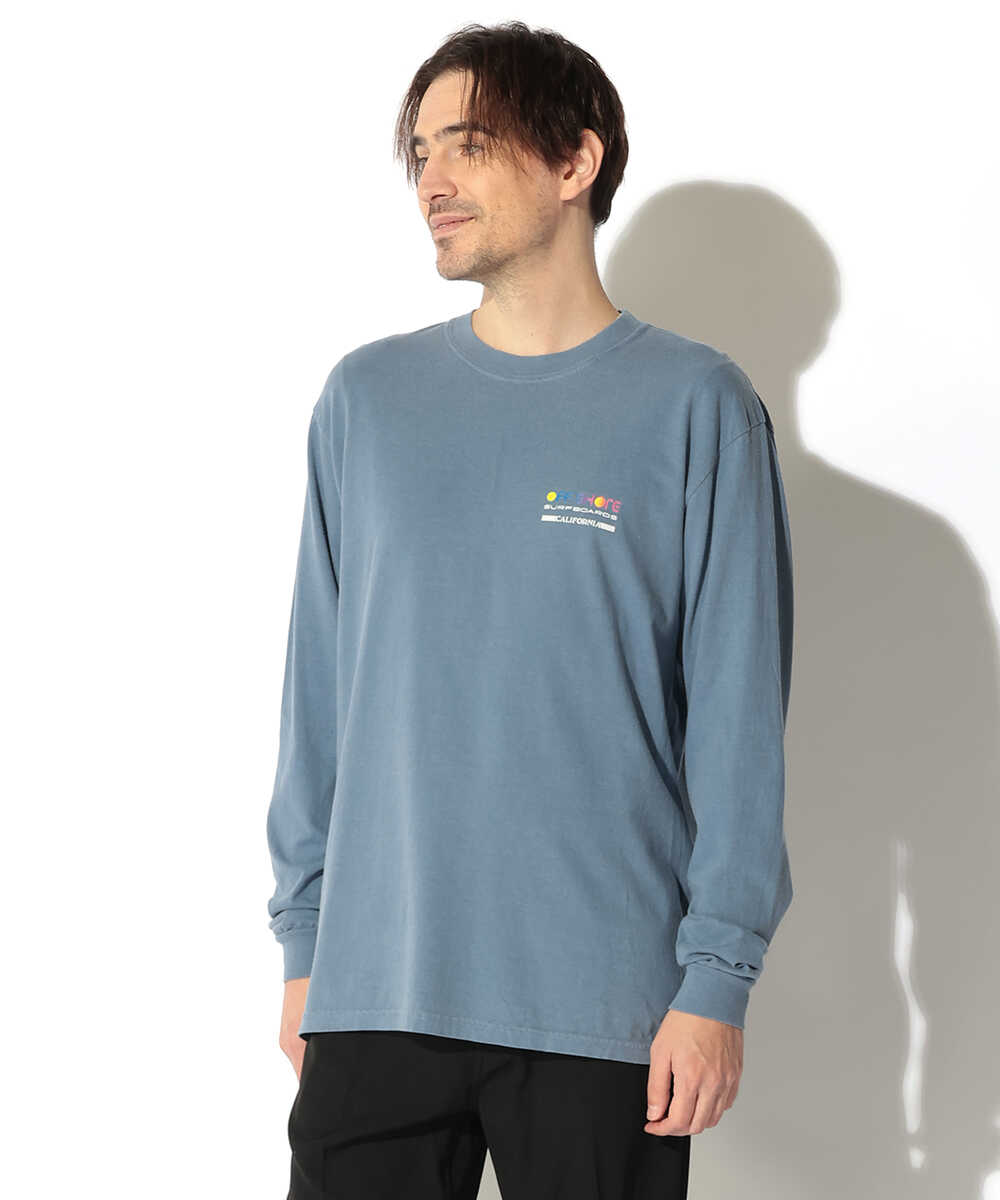 バックロゴプリントロンT