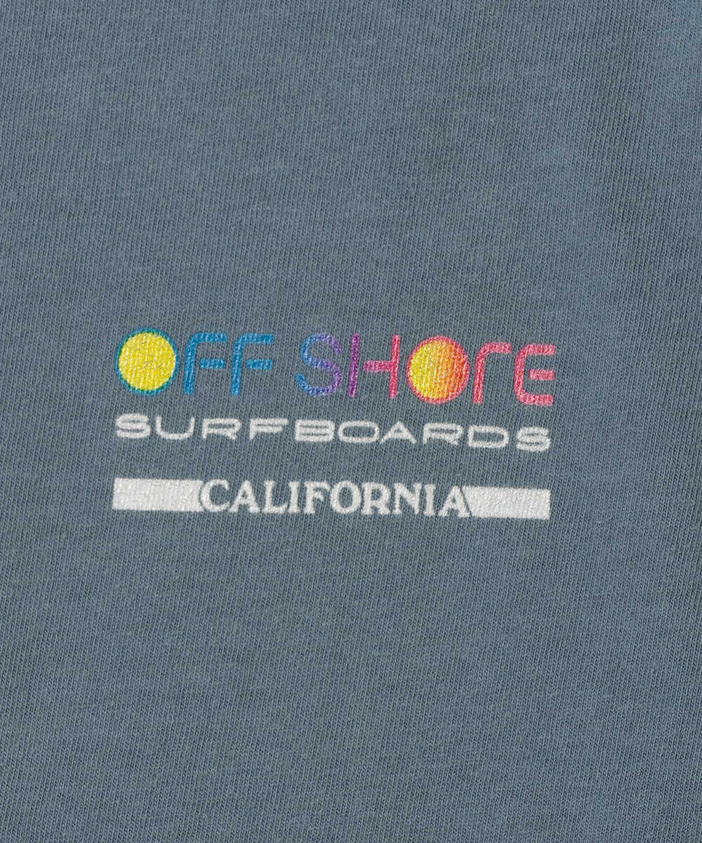 バックロゴプリントロンT