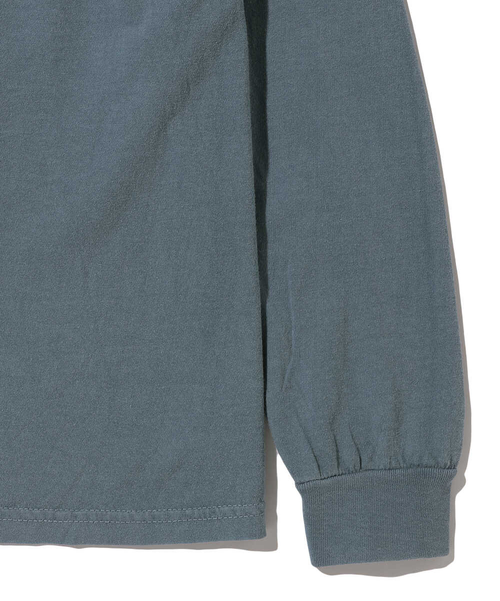 バックロゴプリントロンT