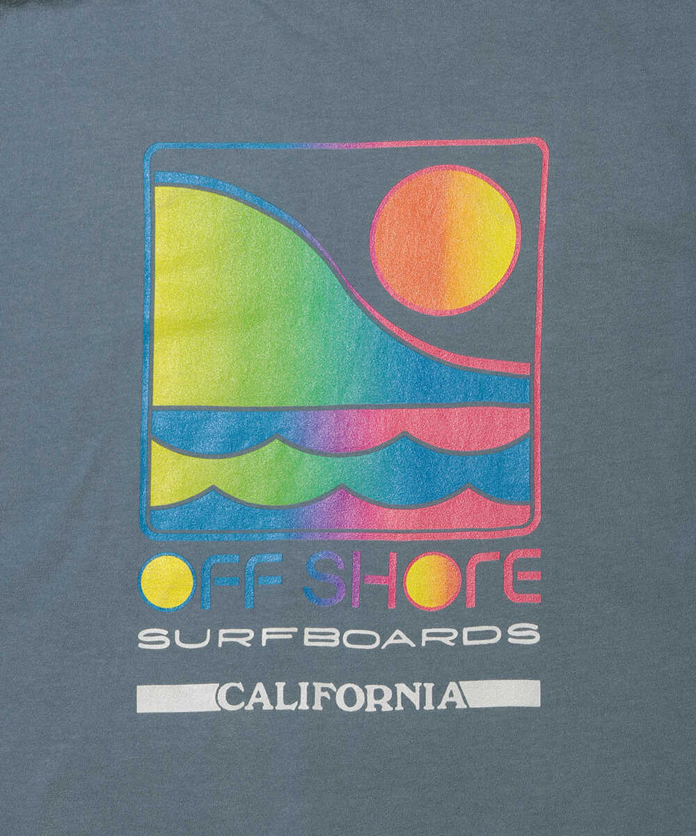 バックロゴプリントロンT