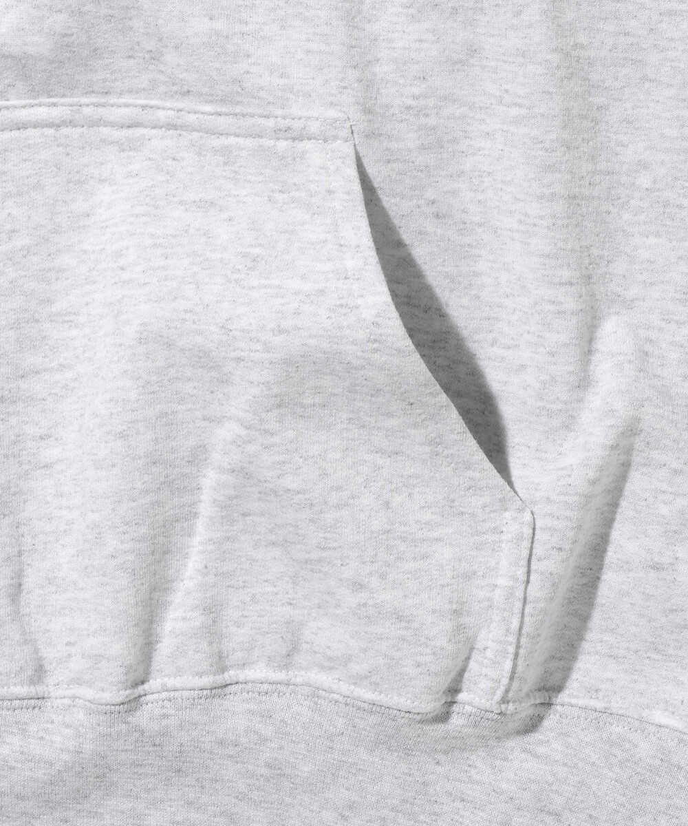 バックロゴプリント プルオーバーパーカ