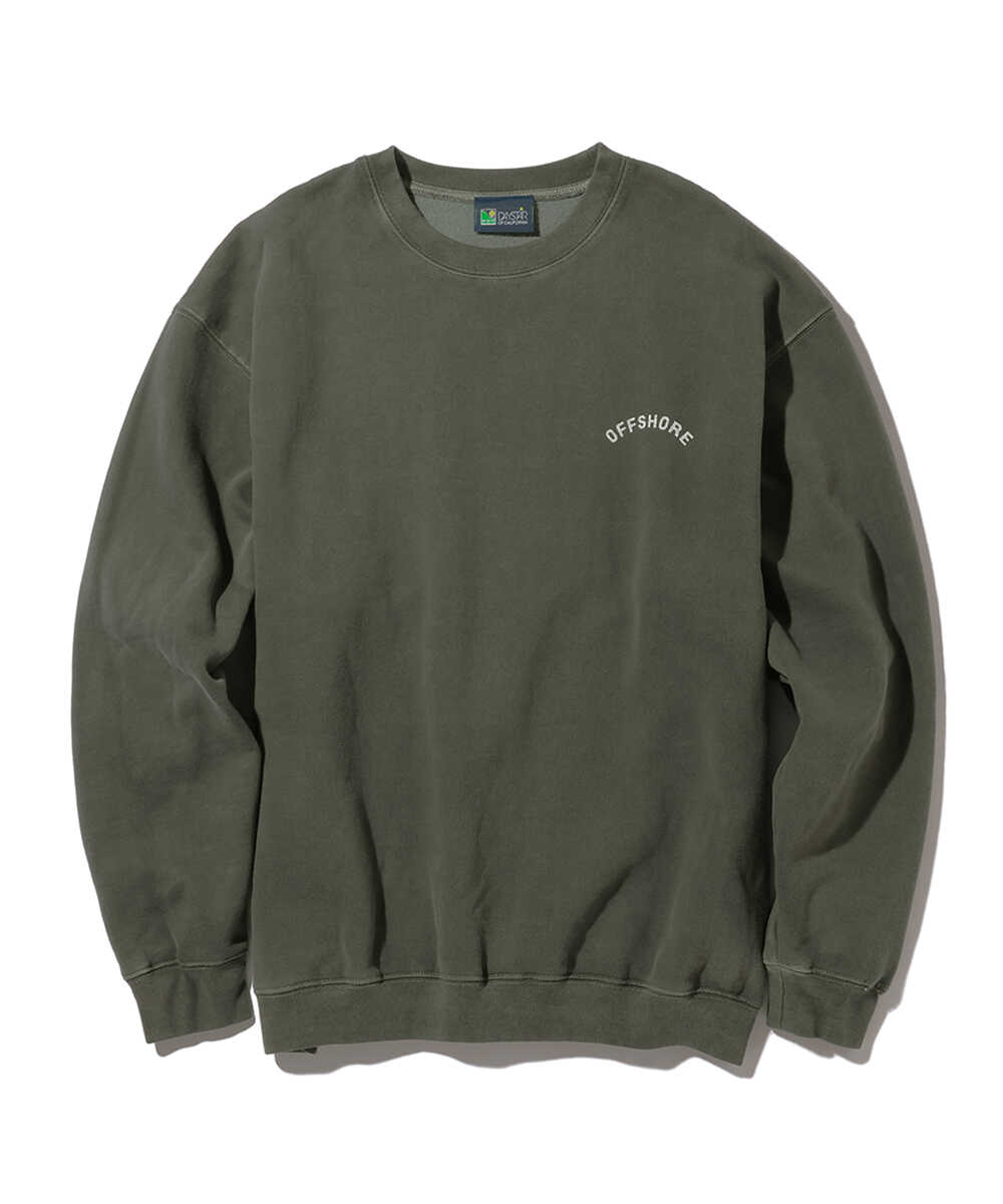 バナナ柄バックプリントスウェット