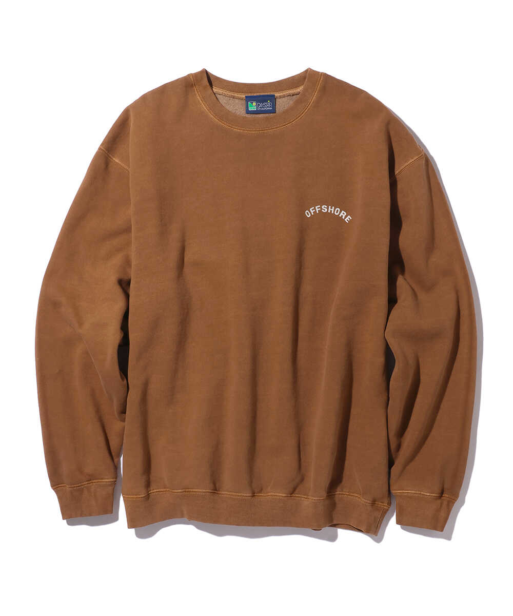 バナナ柄バックプリントスウェット