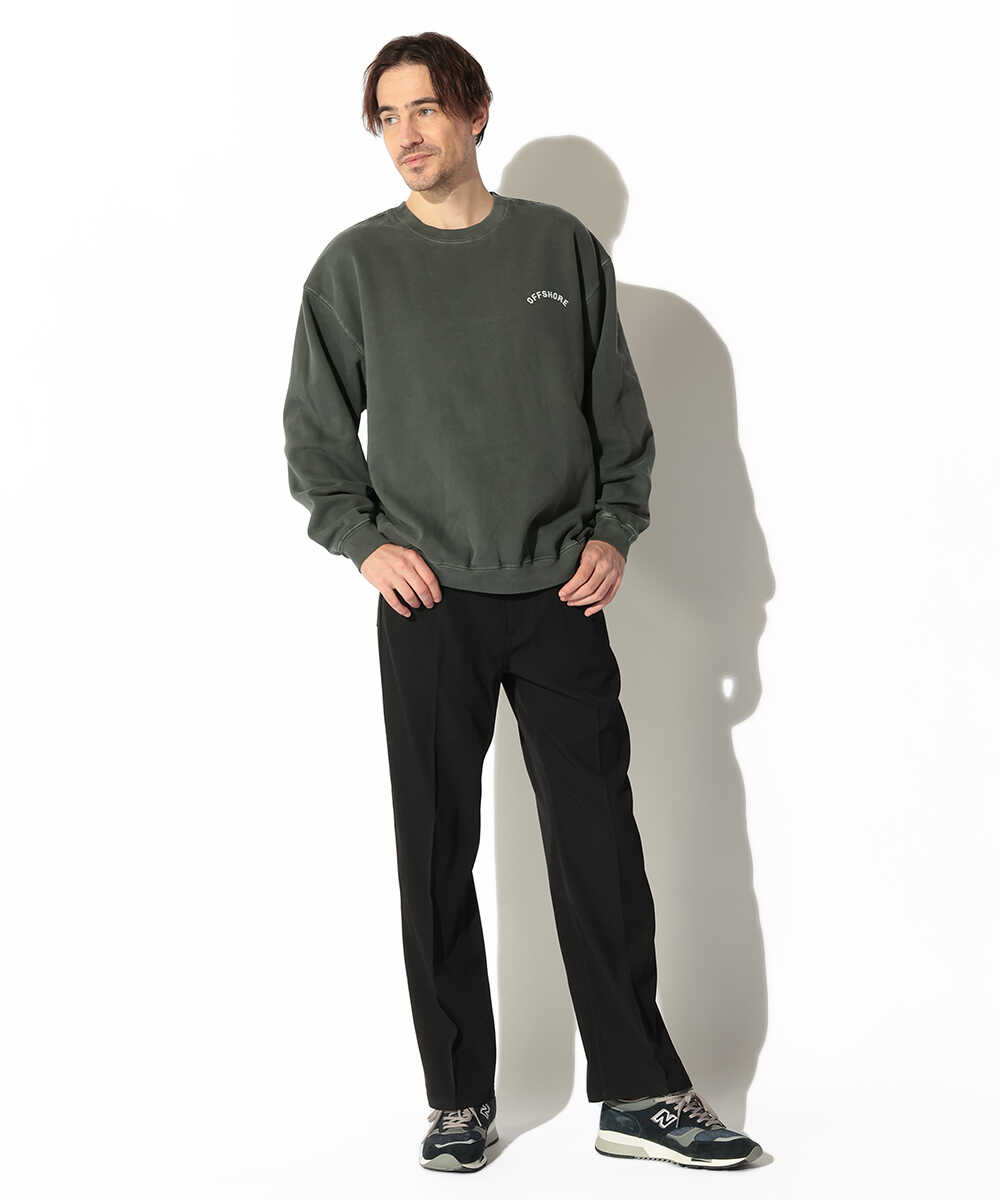 バナナ柄バックプリントスウェット