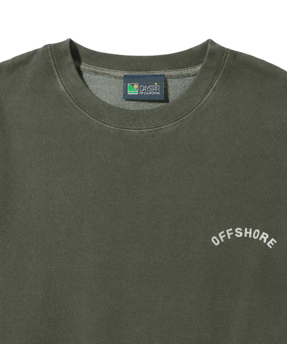 バナナ柄バックプリントスウェット