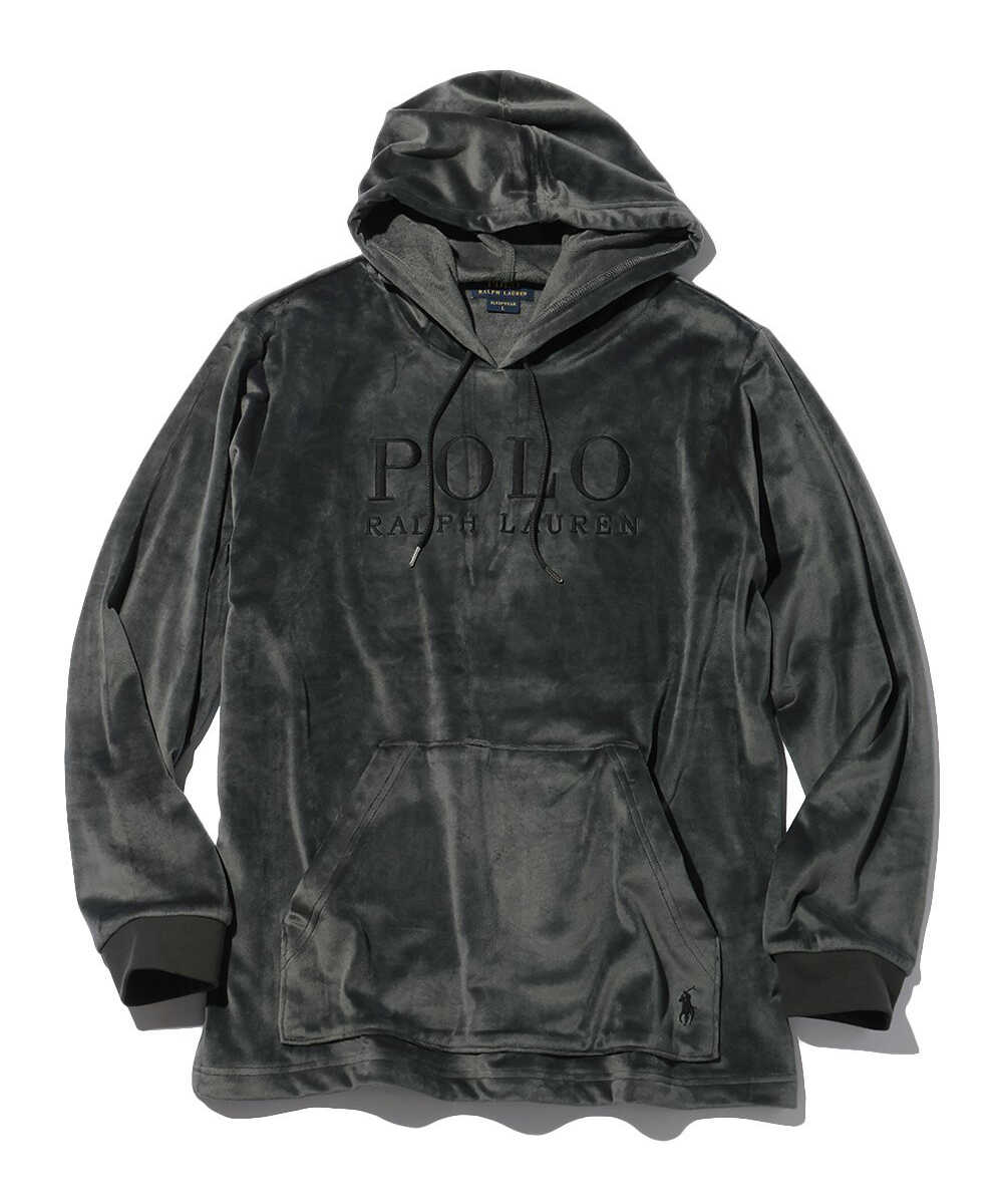 ロゴベロアパーカ