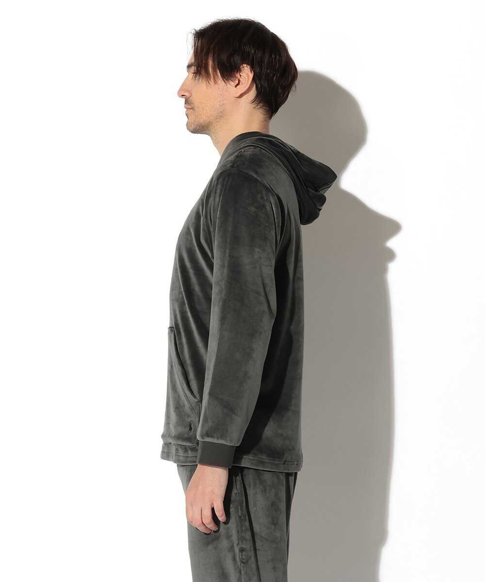 ロゴベロアパーカ