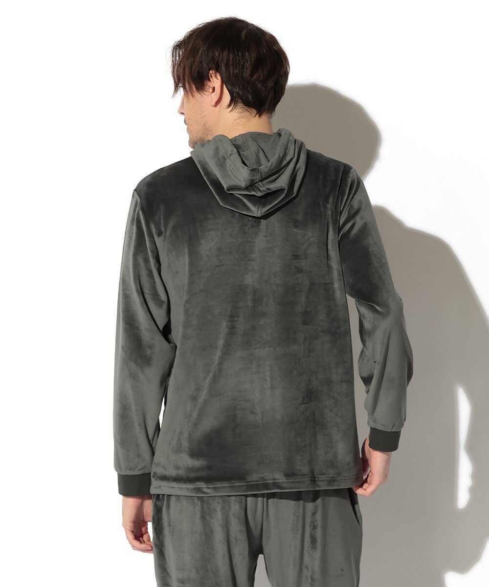 ロゴベロアパーカ