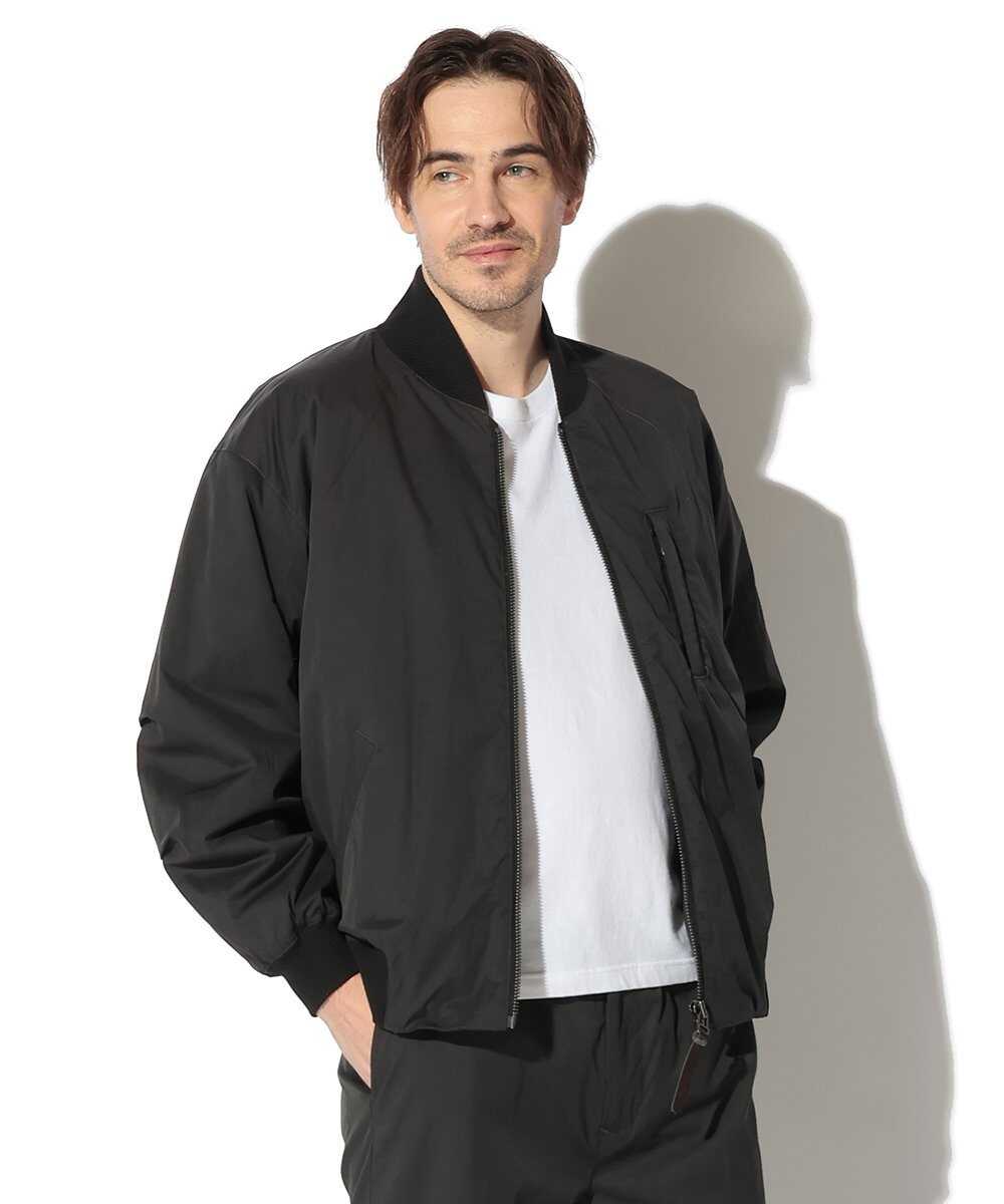 コットンナイロンパディング MA-1ジャケット