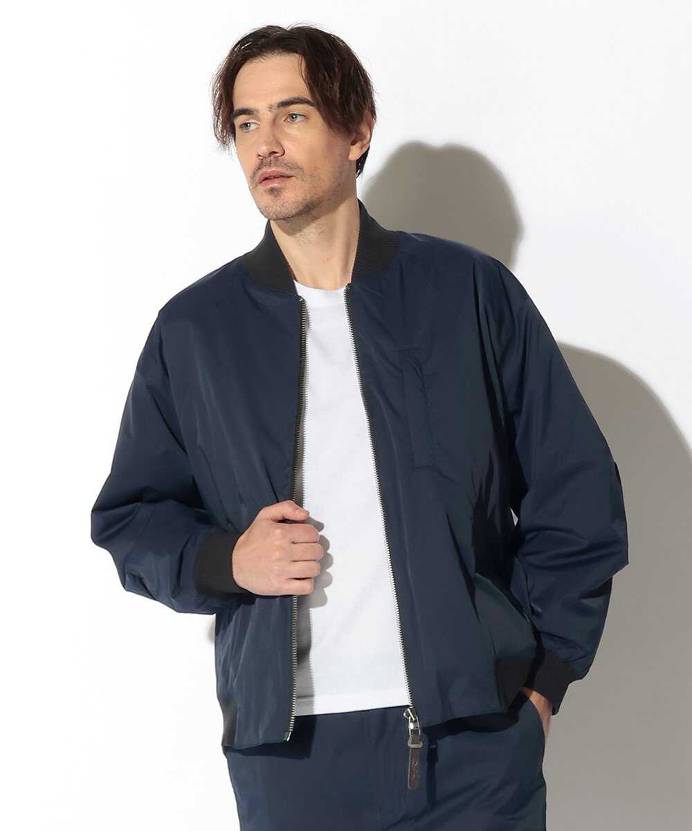 コットンナイロンパディング MA-1ジャケット