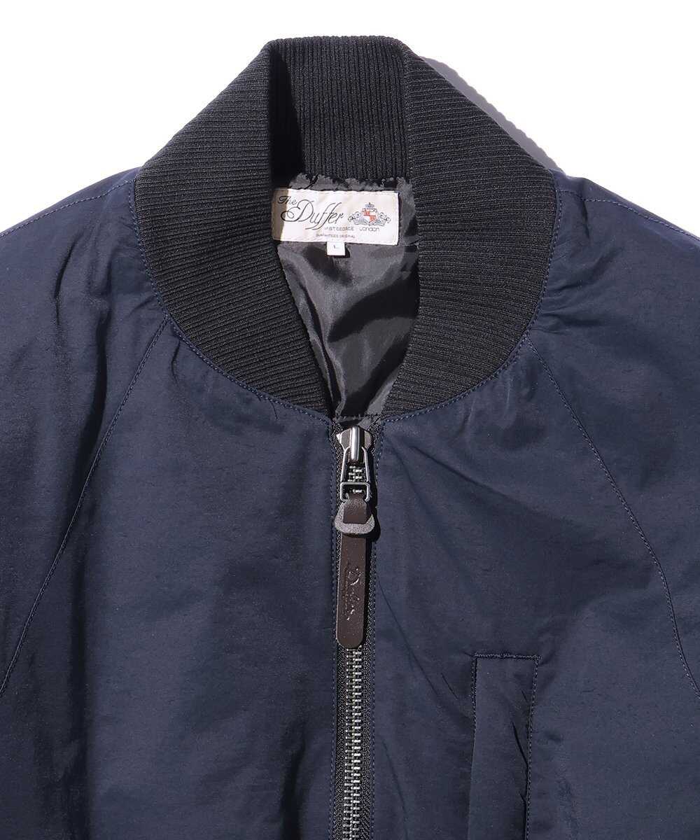 コットンナイロンパディング MA-1ジャケット