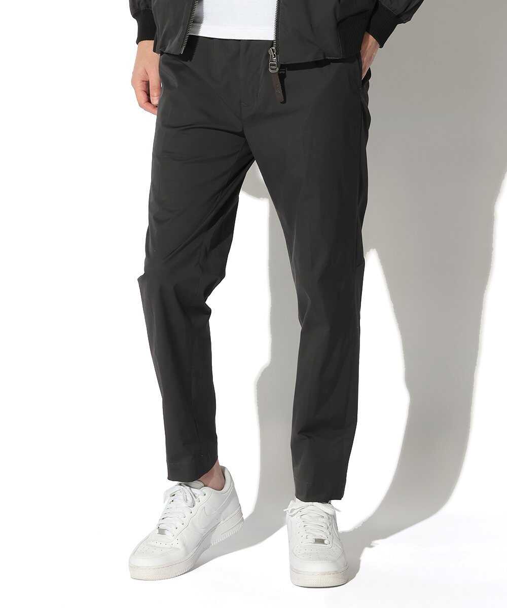 コットンナイロンスリムパンツ