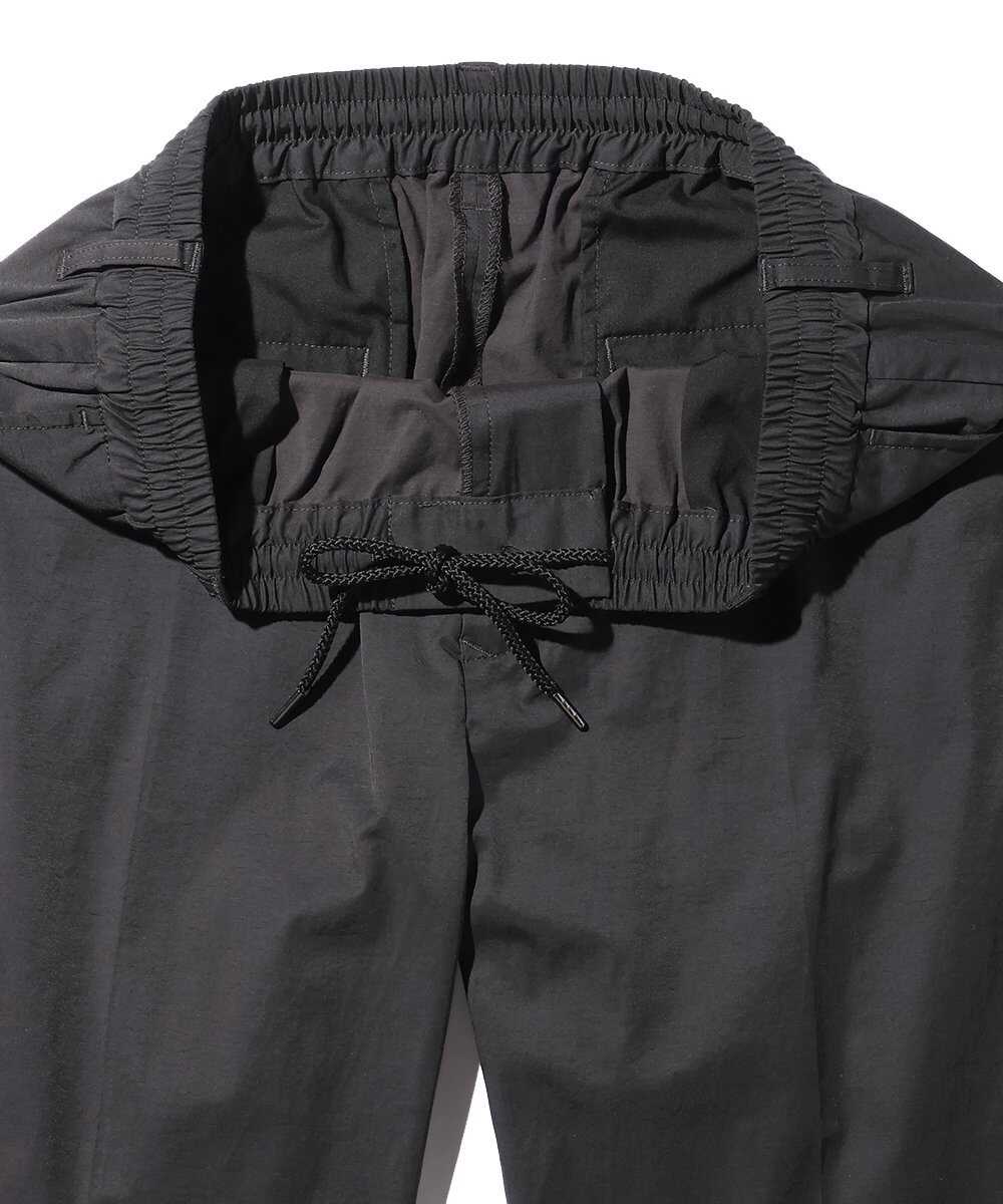 コットンナイロンスリムパンツ