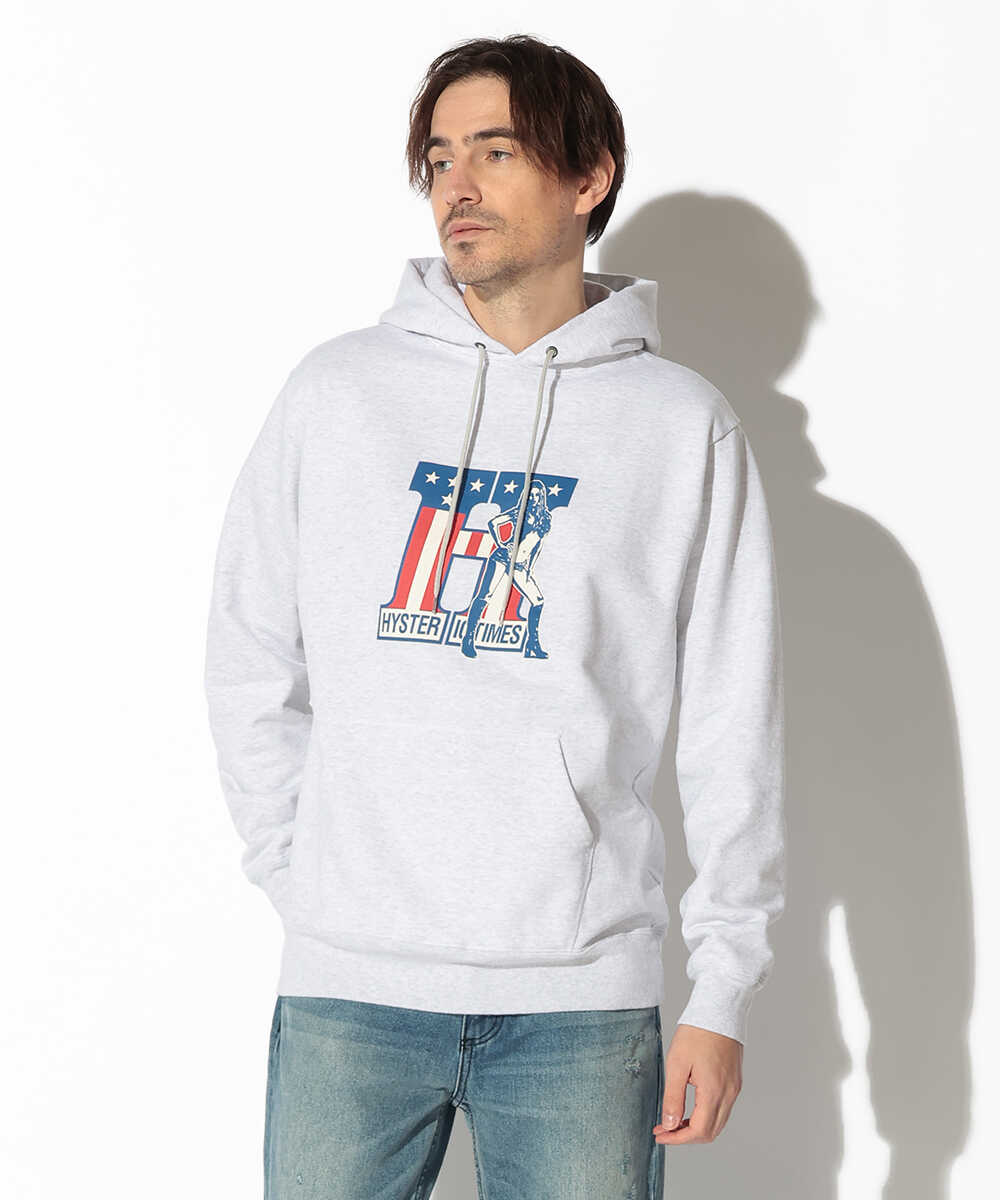 H TIMES プルオーバーパーカ